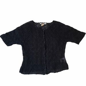 Gerard Darel Knit Floral Cardigan Size 3